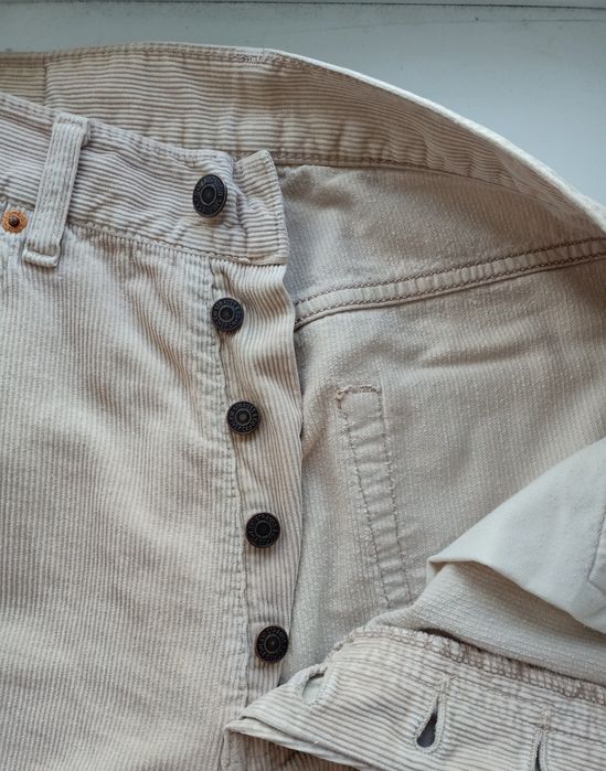 Джинсы вельветовые LEVIS 551 Италия 90х
