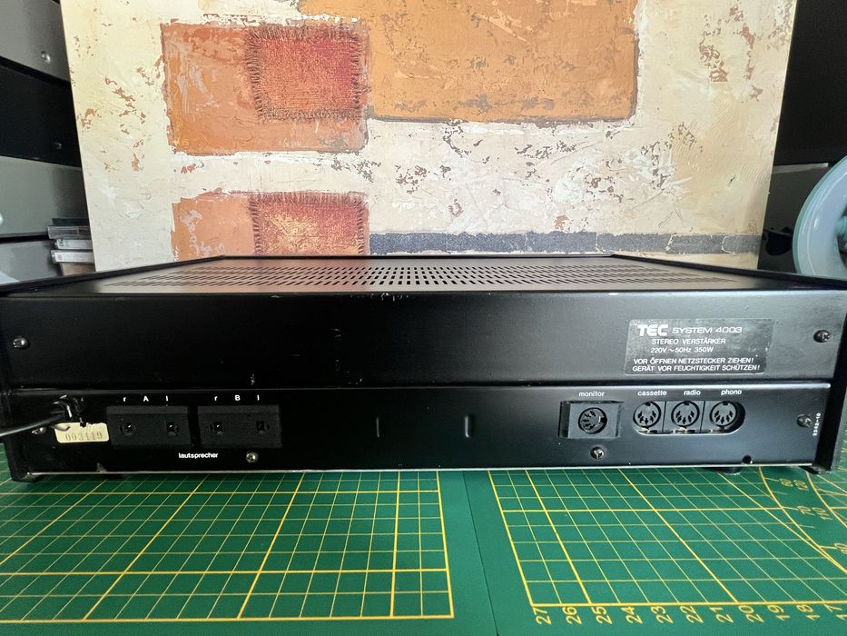 Wzmacniacz  TEC  4003 … wycieraczki :)