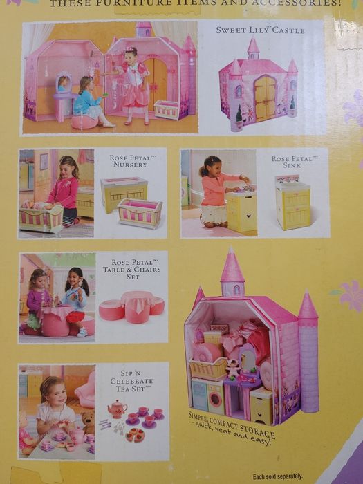 Sweet lIly castle toaletka hasbro vintage
