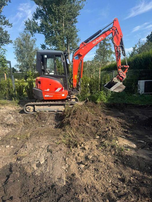 Minikoparka Koparka kołowa 12ton woda-kanalizacja