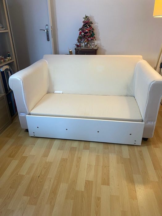 Soffa simples com capas lavaveis