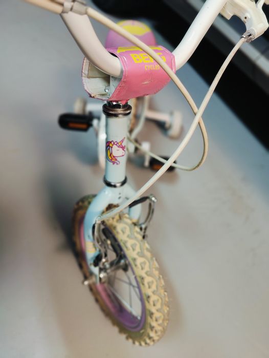 Bicicleta Unicórnio com rodinhas