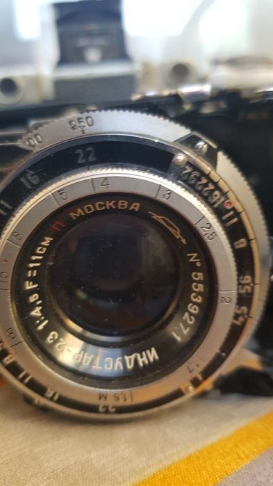 Фотоапарат  Москва 2 в рабочем состоянии