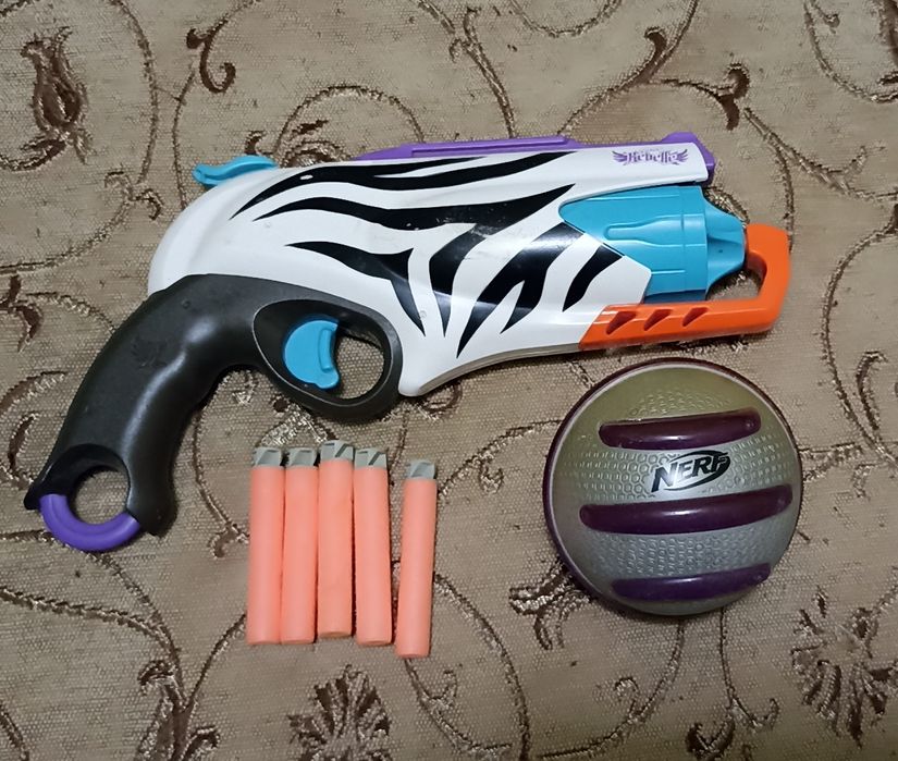 Nerf rebelled оригинал нёрф бластер пистолет