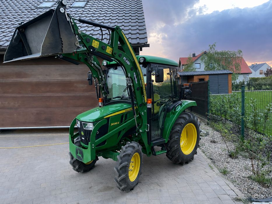 John Deere 3036E 4x4 | Kabina | Ładowacz | Rewers | Tylko 90 h