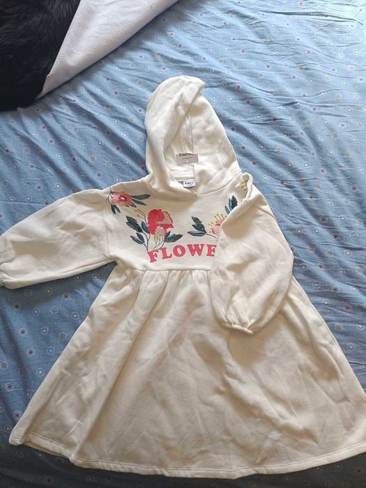 Vestido Criança Branco NOVO