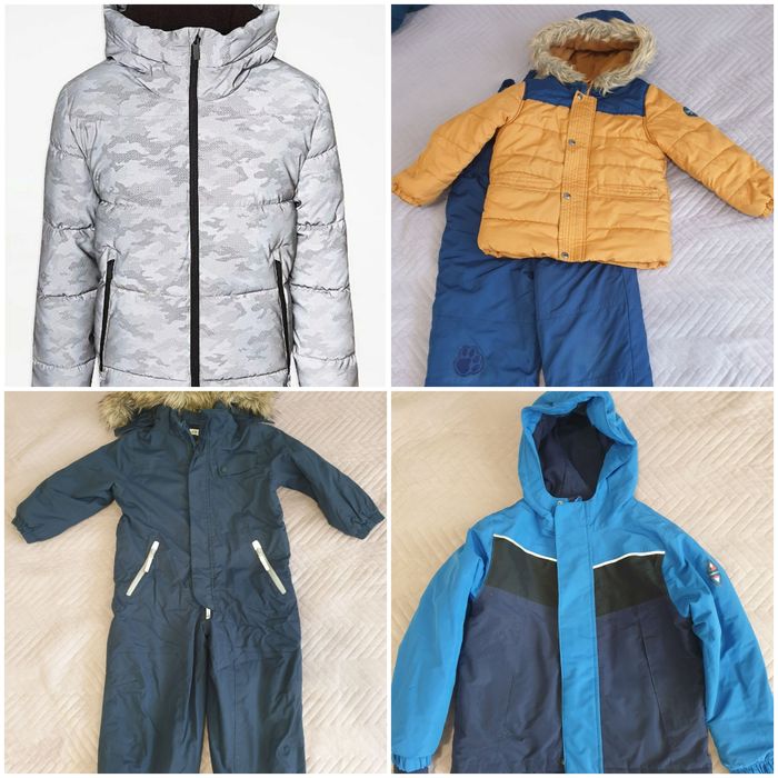 Зимові куртки ,комплект, комбінезон для хлопчика