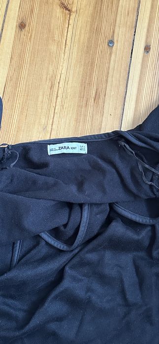 Zara czarna narzutka s/36