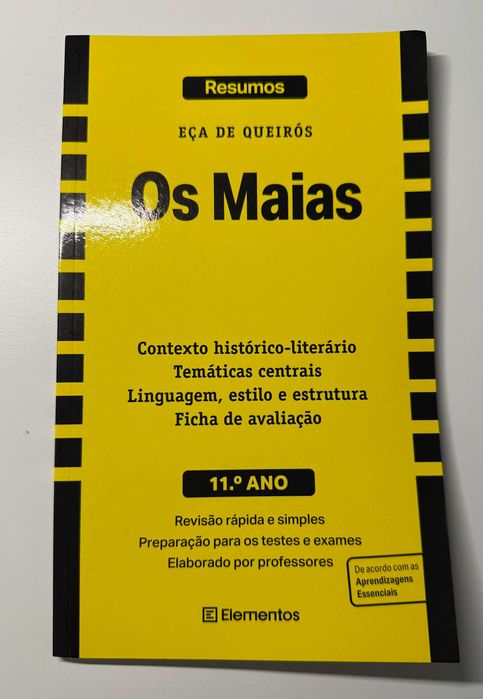 Livro e resumos – "Os Maias"