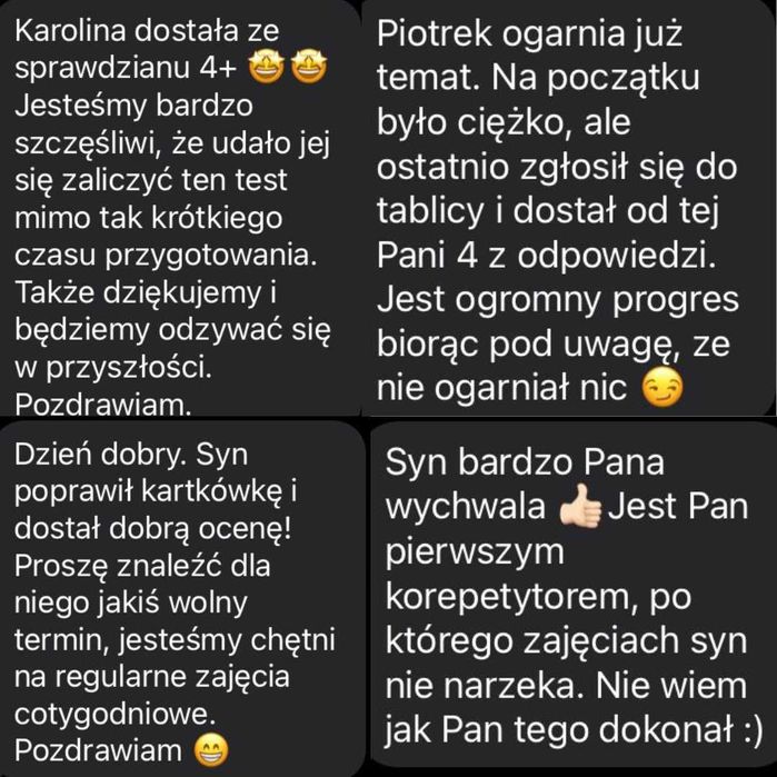 Skuteczne Korepetycje CHEMIA - *ONLINE*