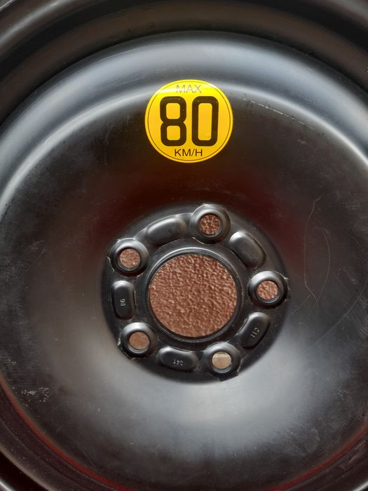 Roda  suplente Ford Volvo 16 5x108 pneu fino de emergência Focus V40