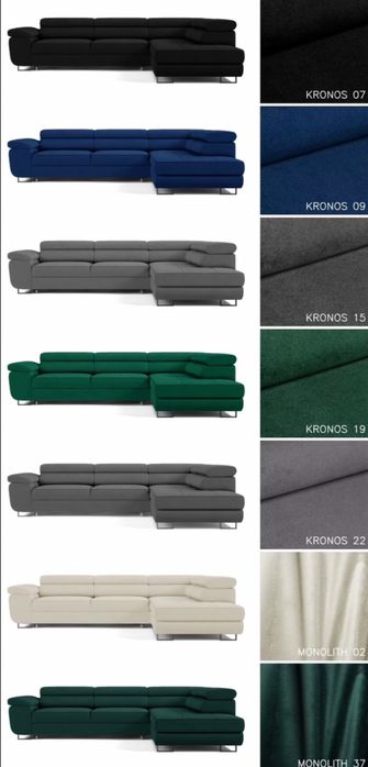 Narożnik Marko Duży wybór Funkcja spania