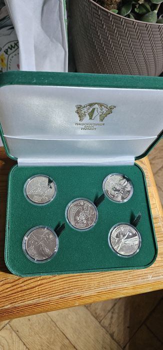 Набор юбилейных монет 2011 года. Евро 2012