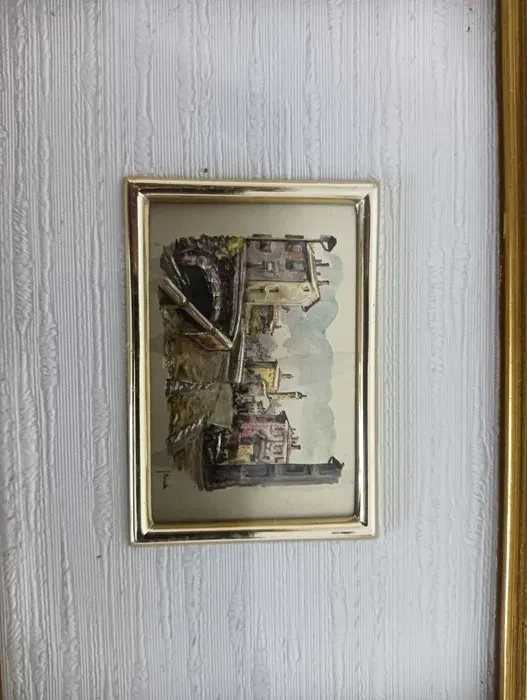 3 mini - quadros de Dario fontana; A Boudim A Bauchim*