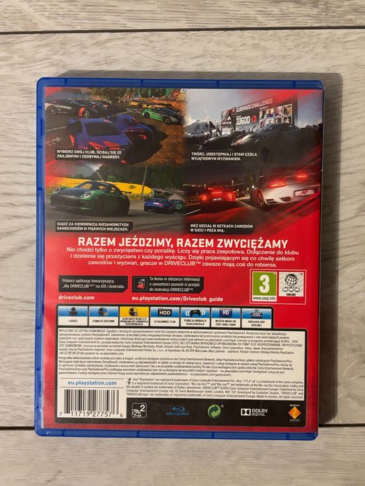 Driveclub Ps 4/5