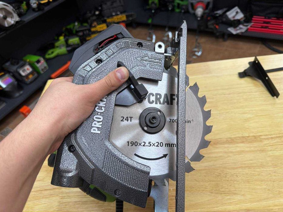 Уценка! Мощная Пила Прокрафт 190мм  Регулювання обертів  Нова