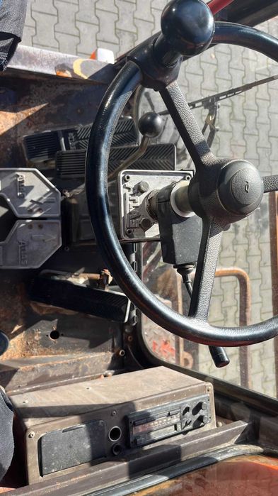 KOPARKA KOŁOWA OBROTOWA ATLAS 1204  4łyżki  + hydrauliczna sprowadzona