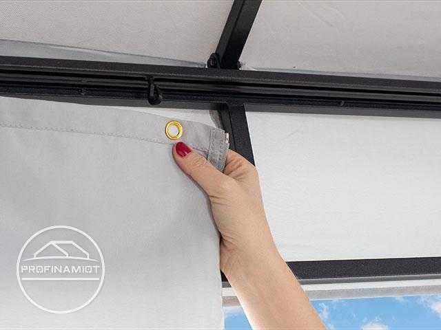 Pawilon ogrodowy Sunset Premium szary 3x3m gratis wysyłka