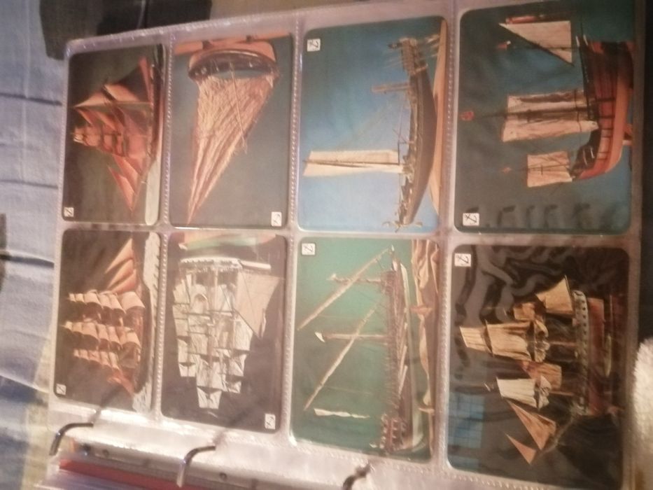Calendários de bolso (1985) | Miniaturas de Barcos