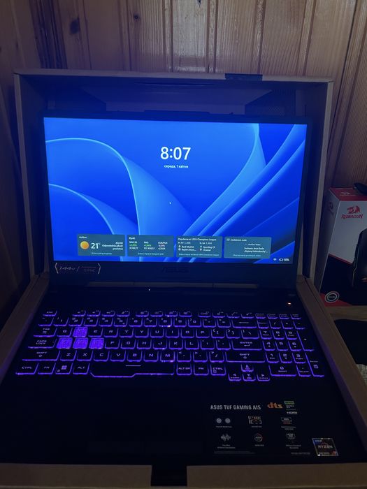Ігровий ноутбук ASUS TUF Gaming A15 144Hz (Ryzen 7 / RTX 3050 / 16GB)