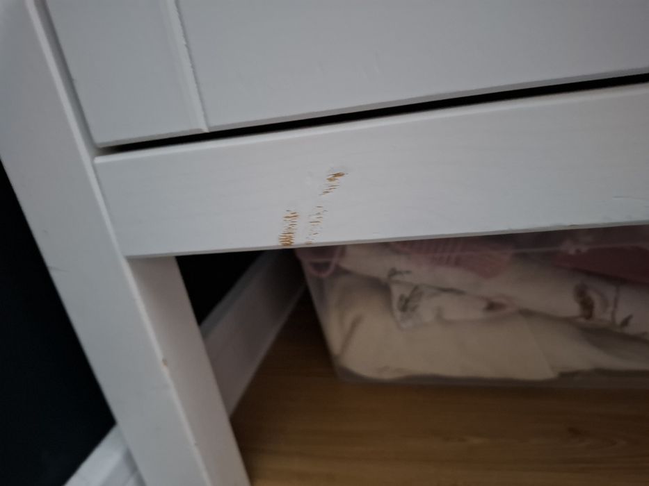 Komoda z przewijakiem + szafa Ikea Sundvik