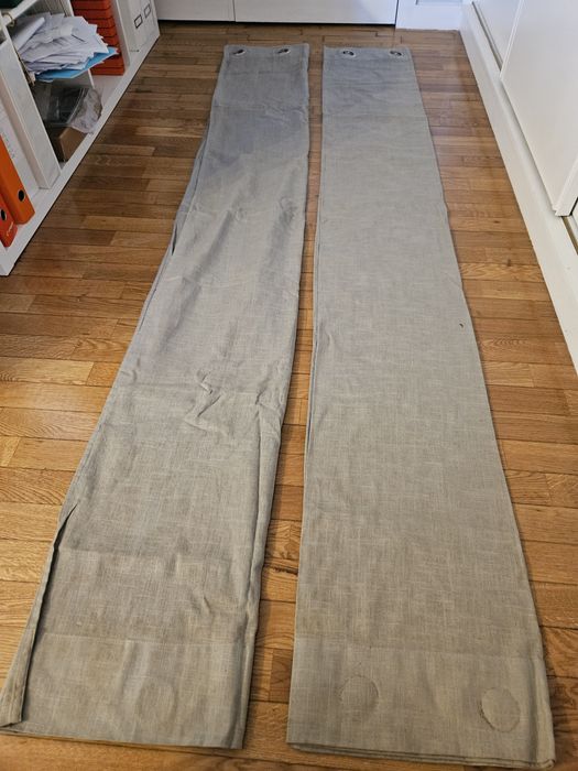 Cortinados em linho