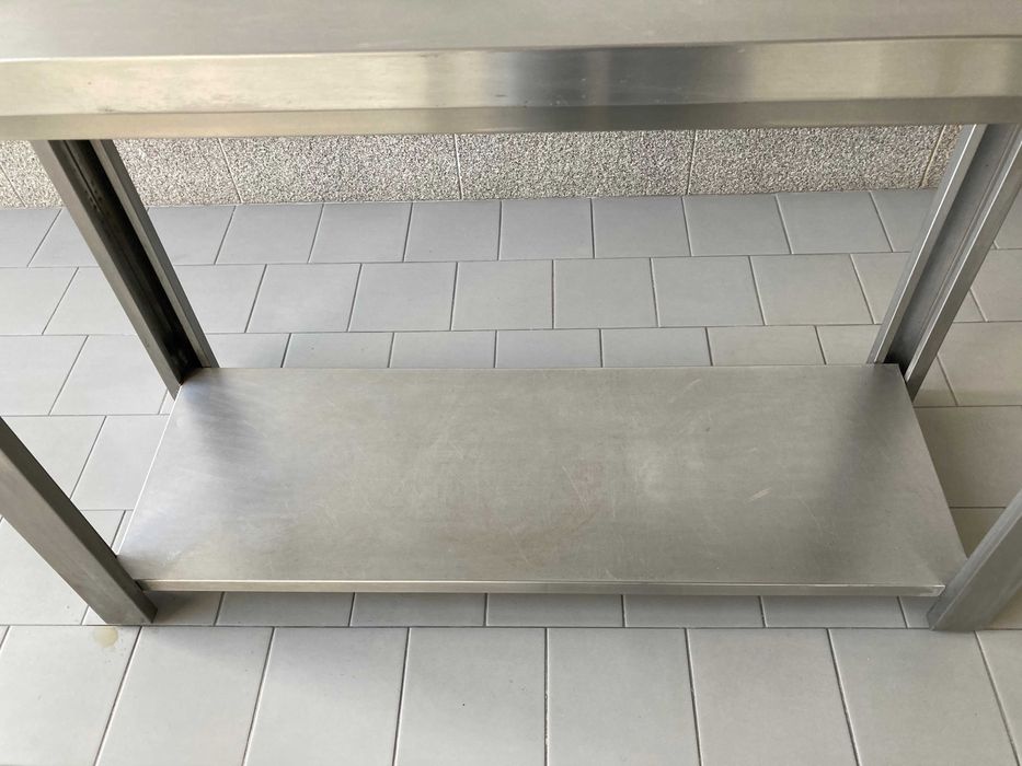 bancada,  mesa, escaparate em aço inox