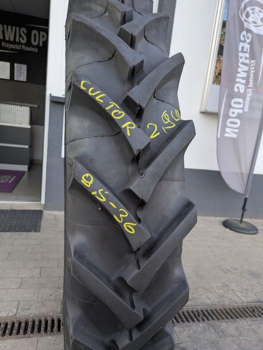 9.5-36 Cultor AS - AGRI 10. 9.5R36  opona rolnicza używana