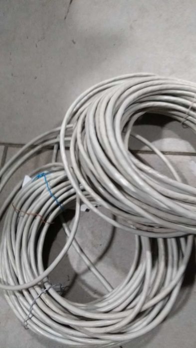 Кабель витая пара UTP-cat.5E. 15 и 21 метр Медь