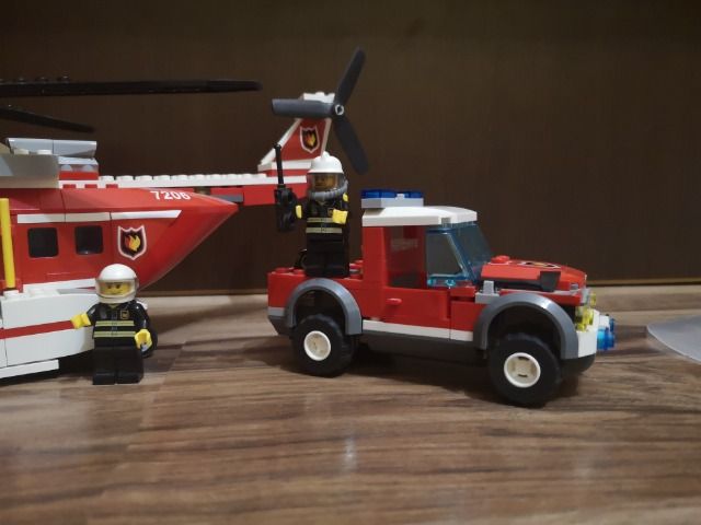 LEGO CITY 7206 Helikopter Strażacki