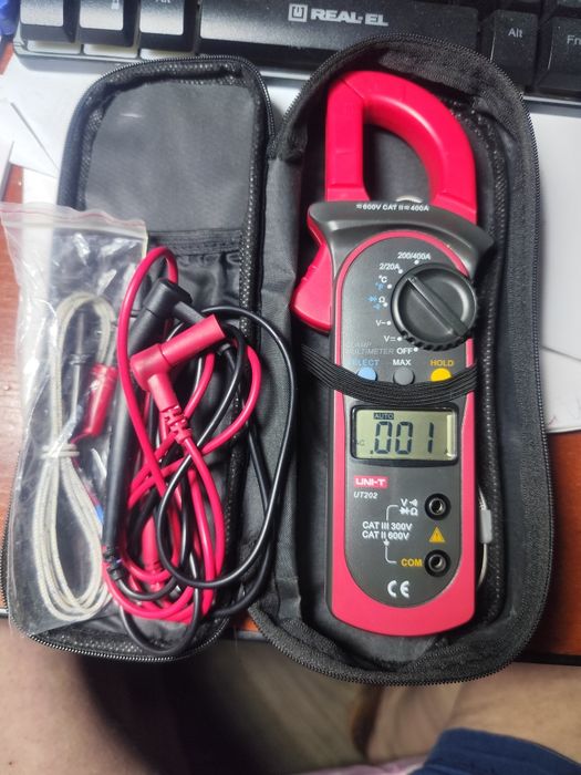 Кліщі струмовимірювальні UNIT U T202