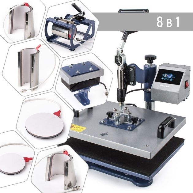Термопресс  Універсальний 8 в 1