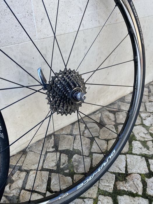 Rodas de estrada Shimano Dura-ace - Carbono, como novas