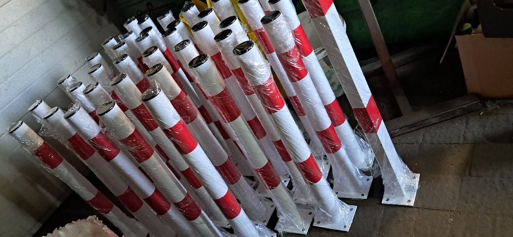 Słupek parkingowy blokada parkingowa