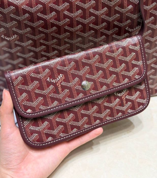 Сумка шоппер Goyard гоярд повний комплект бутика шкіра сумочка