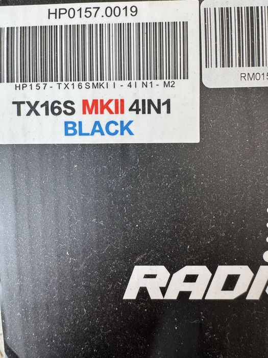RADIOMASTER TX16S mkii 4in1 black