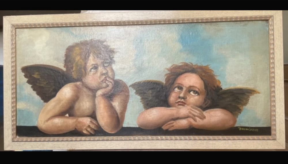 Tela pintada à mão