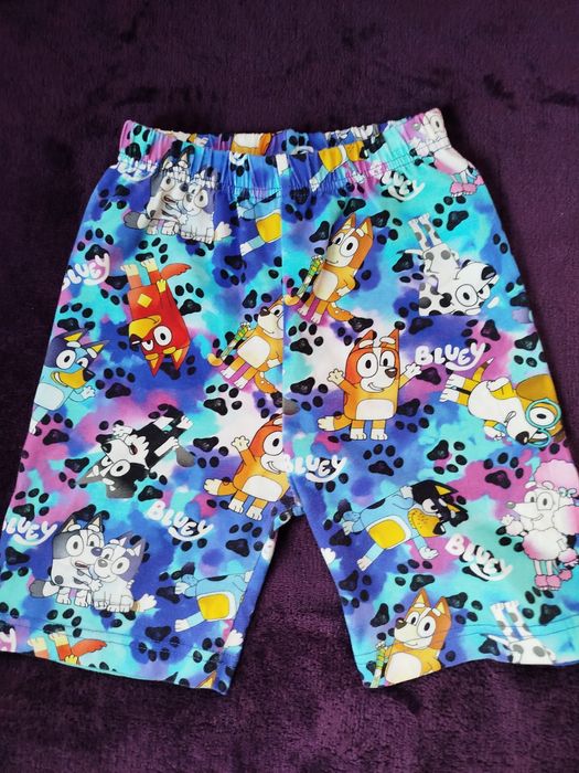 Spodenki 134 BLUEY I BINGO szczupłe