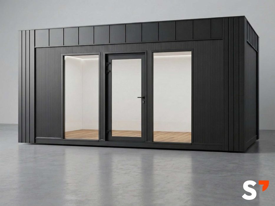 Kontener handlowy, biurowy, magazynowy 4x3 (400cmx300cm) – STAGO Konin