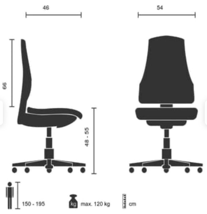 Cadeira de trabalho ergonomica