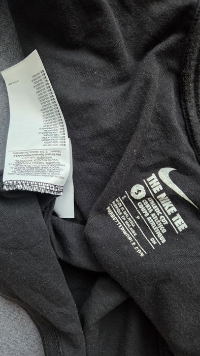 T-shirt Nike Czarny S just do it