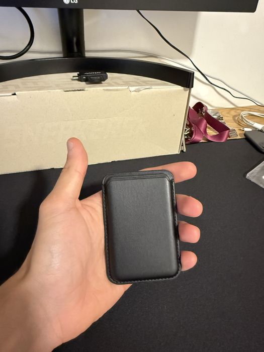 Carteira Magsafe Preta Nova