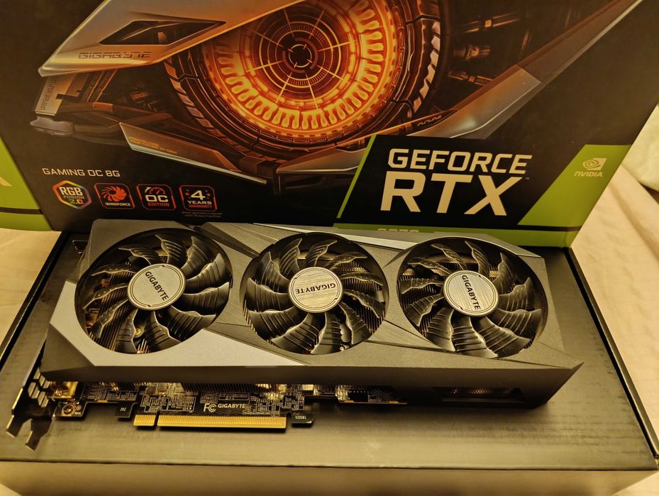 Відеокарта Gigabyte GeForce RTX 3070 Gaming OC 8G 8 GB GDDR6 (256 bit)