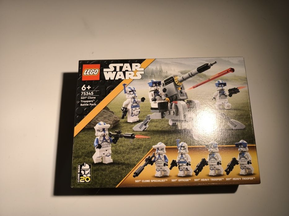 Lego Star Wars 501st Clone Troopers Battle Pack 75345