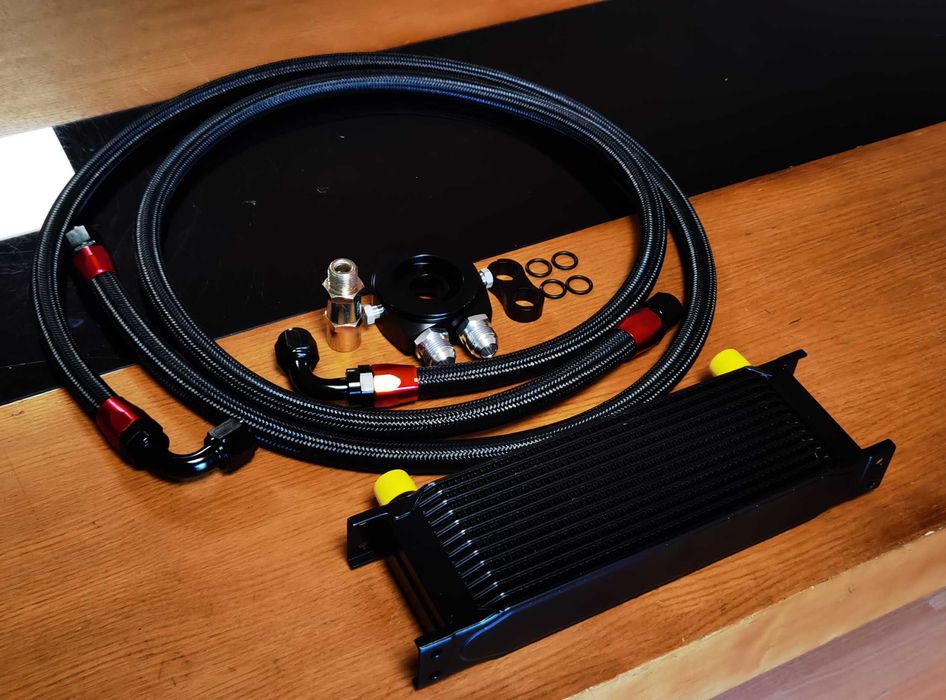 Kit Radiador 13 Linhas Refrigerar óleo do motor