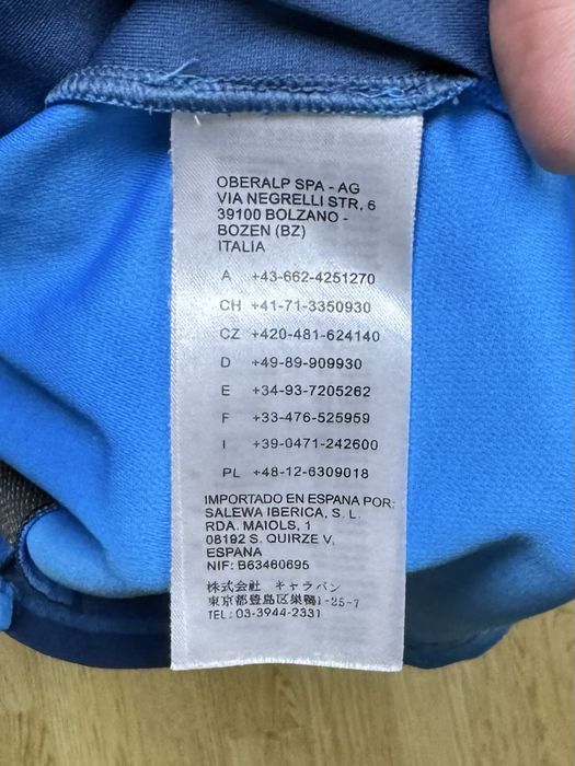 Salewa кофта лонгслив 52 XL размер женская трекинговая синяя