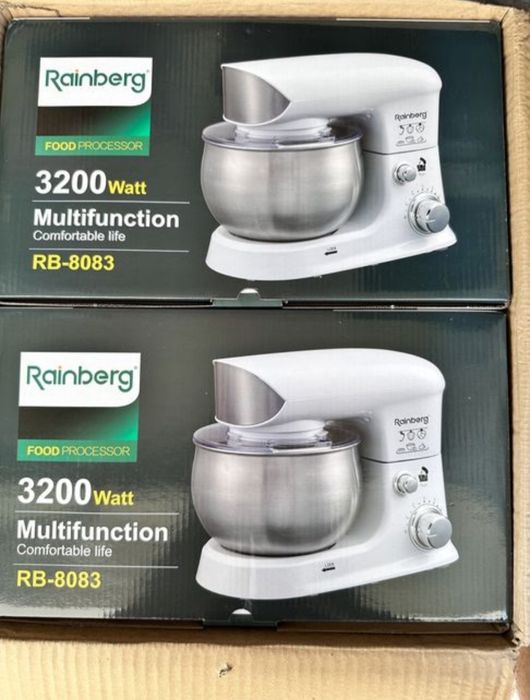 Мощний немецкий тестомес RAINBERG-8083.