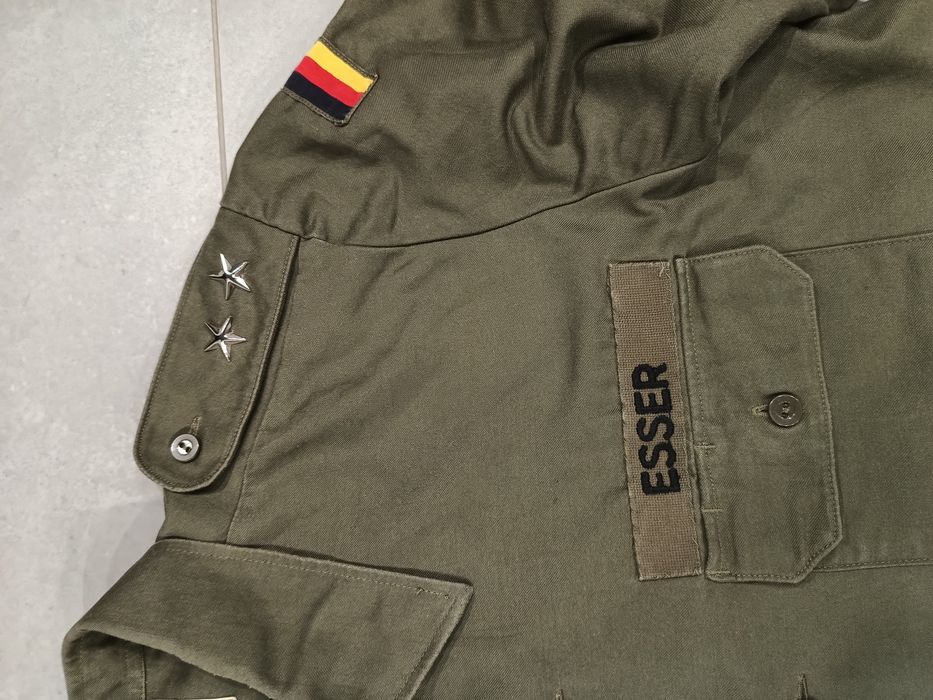 Koszula męska dł. rękaw roz XL punk military surplus custom Bundeswehr