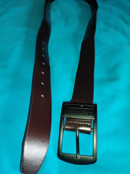Pasek brązowy unisex