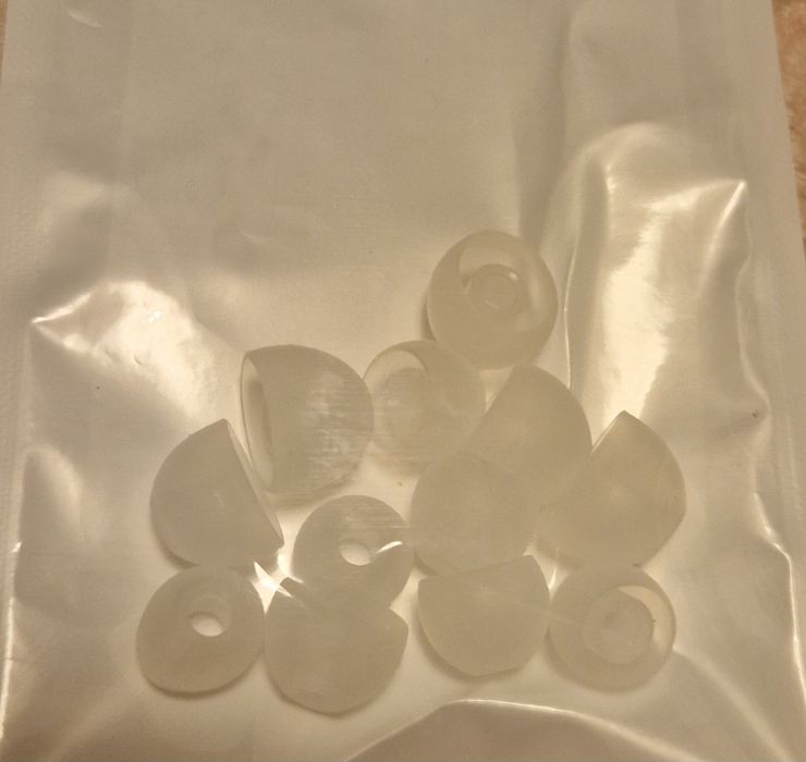 Borrachas para fones de ouvidos